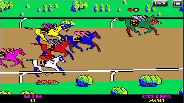 Six horses bunched together as the King Derby race starts