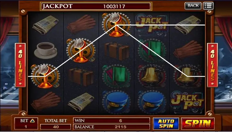 A Golden Express line win drawn from the microphone symbols on the left
